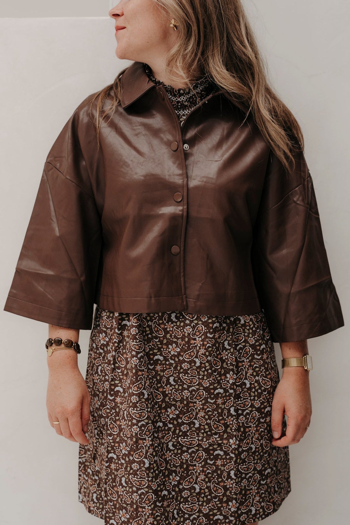 SL Jacket Brown 26566 - Bij Keesje - Smashed Lemon - Jas