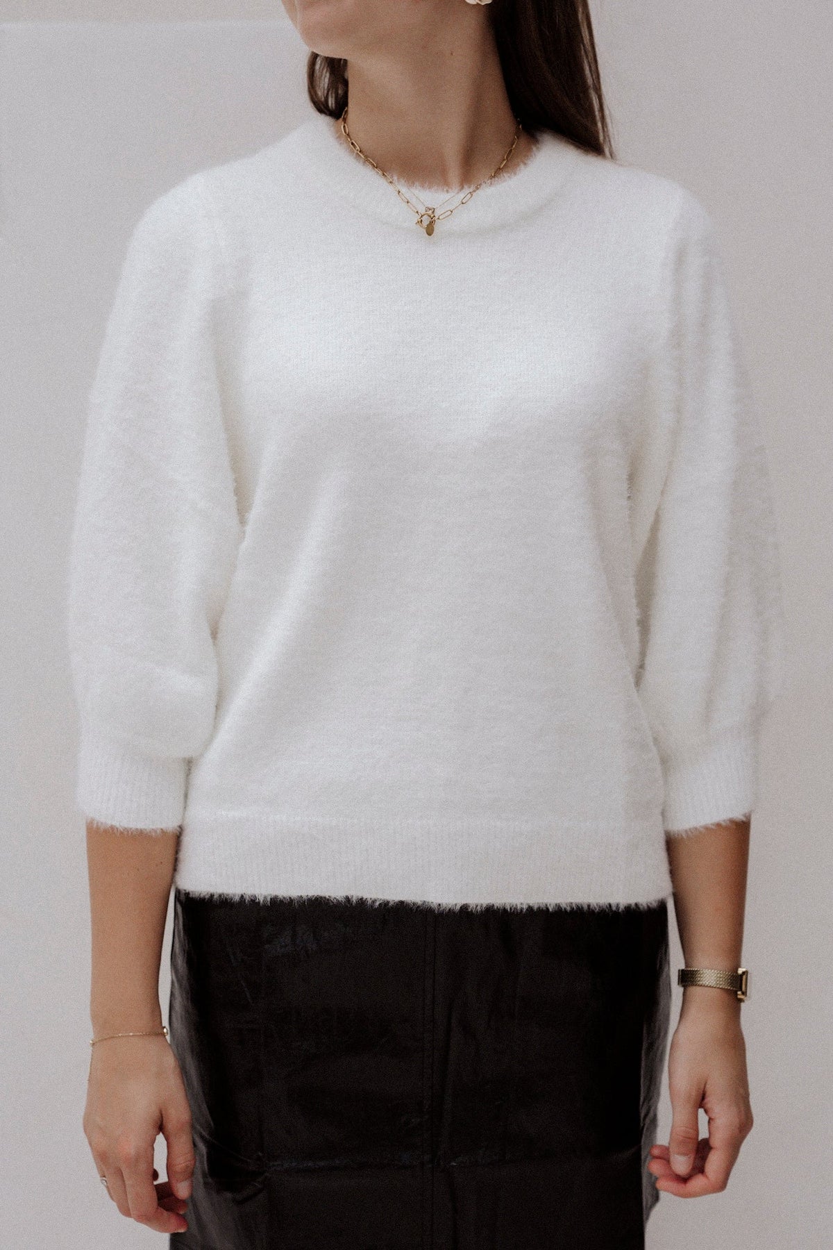 SL Knit Top Off White 26680 - Bij Keesje - Smashed Lemon - Top