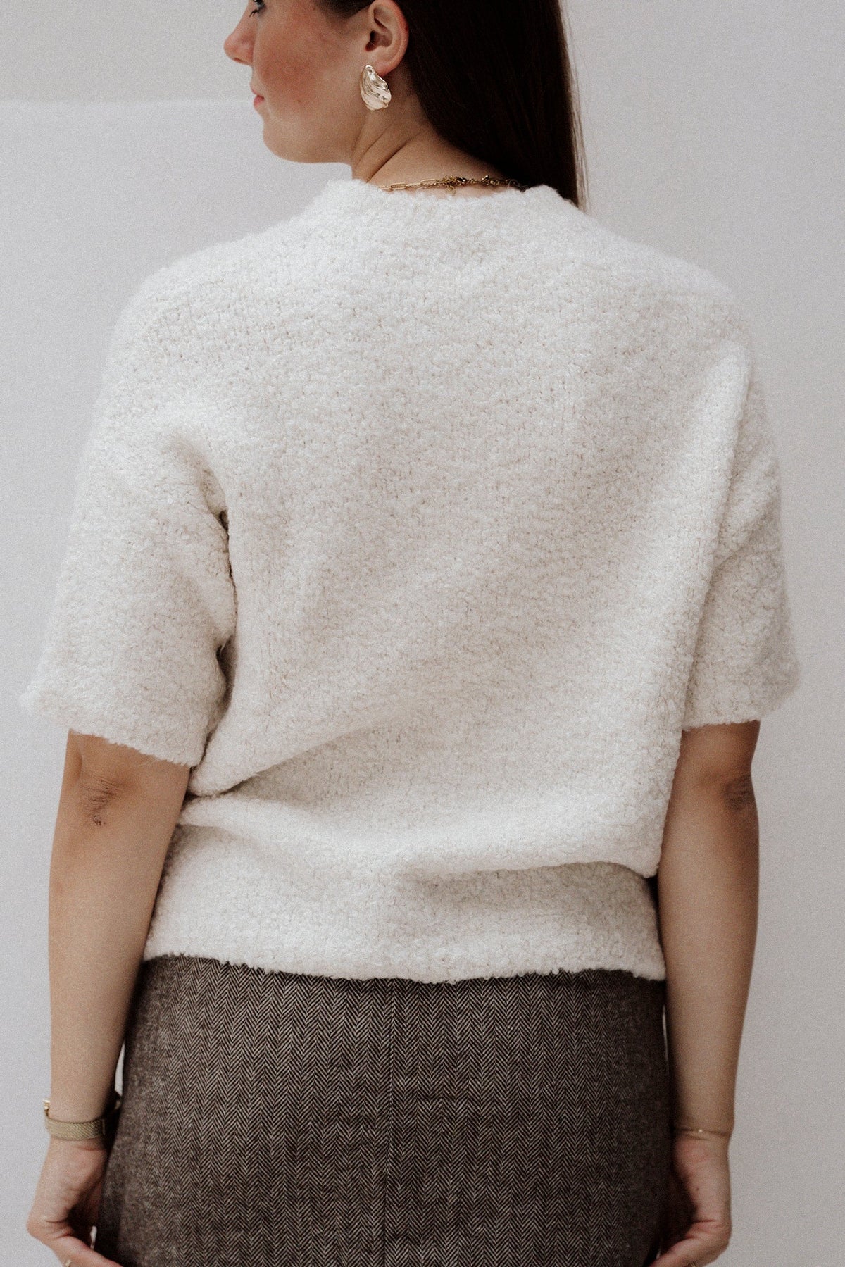 SL Knit Top Off/White 26672 - Bij Keesje - Smashed Lemon - Top