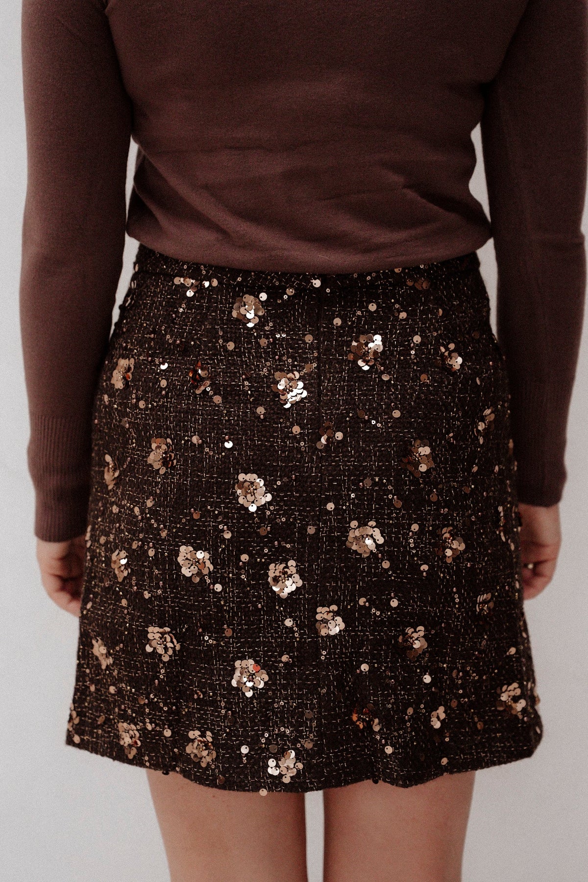 SL Skirt Brown/Bronze 26598 - Bij Keesje - Smashed Lemon - Rok