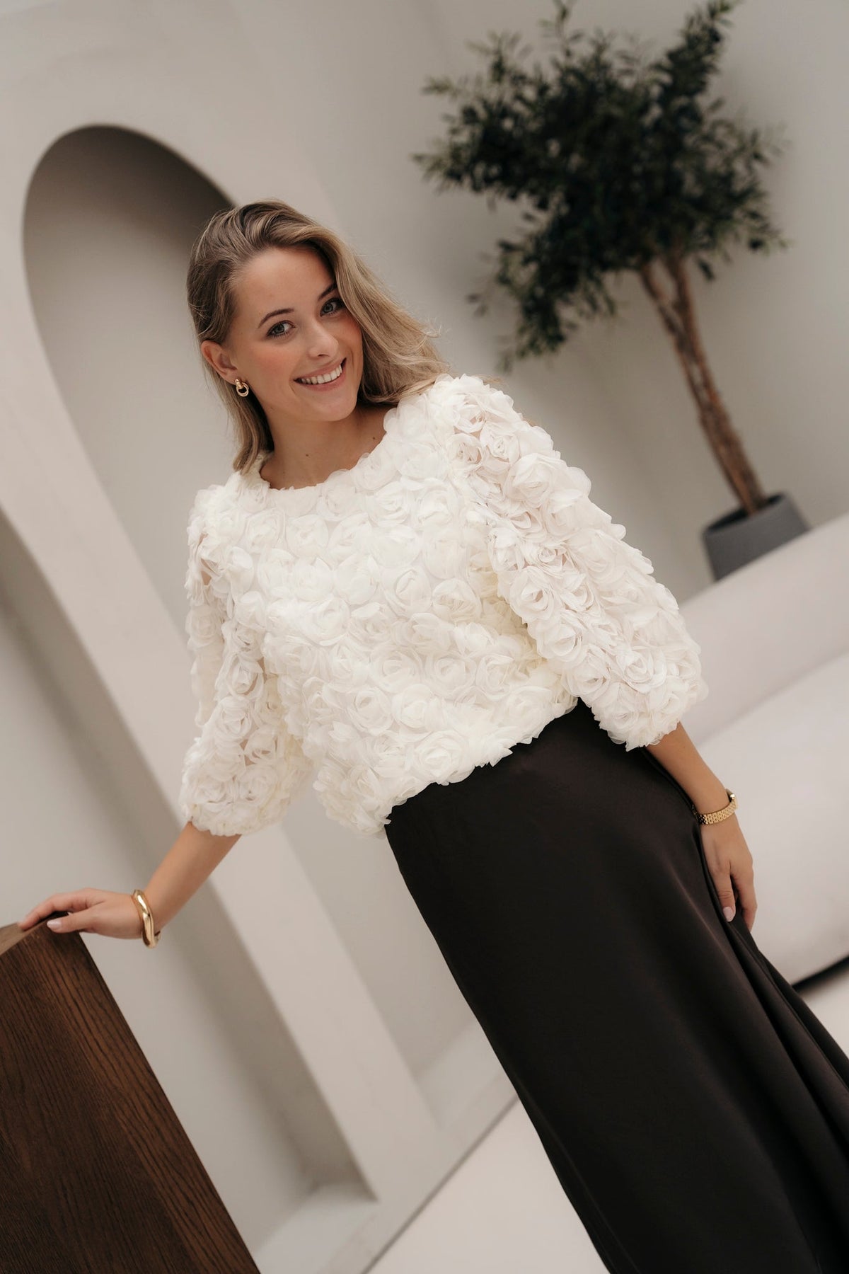 SL Top Off White 26585 - Bij Keesje - Smashed Lemon - Top
