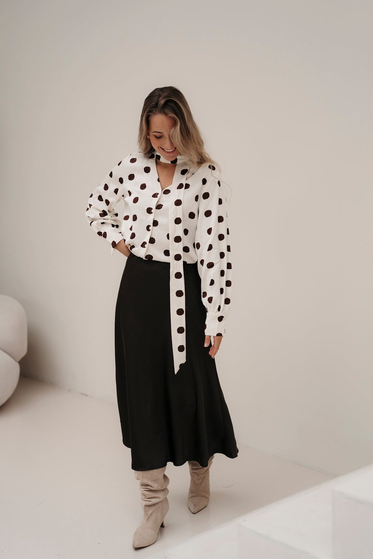 SL Top Off/white-Brown 26633 - Bij Keesje - Smashed Lemon - Top