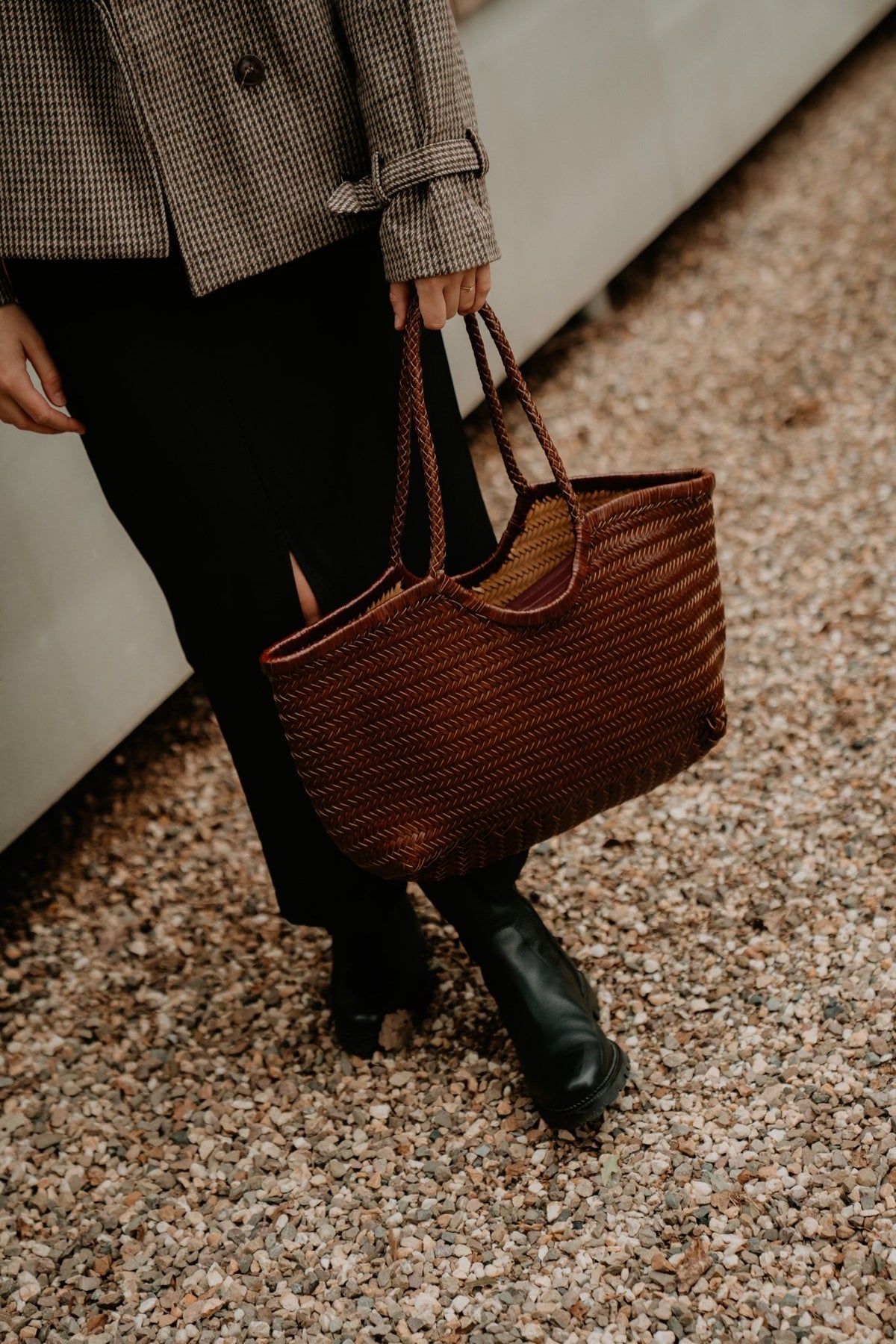 Tas Eularia Large Vachetta Marrone - Bij Keesje - Bij Keesje - Tas