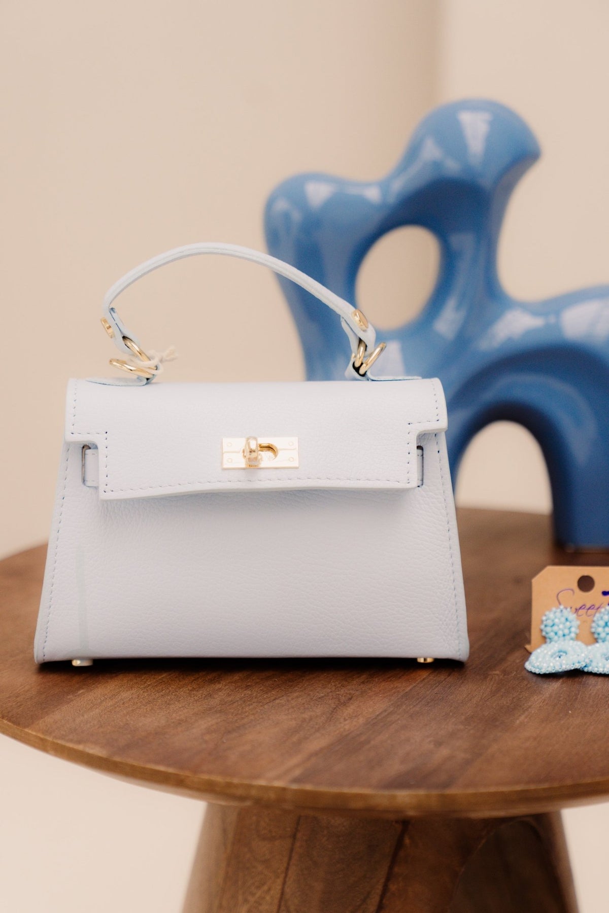 Tas Grace Celeste Blue - Bij Keesje - Bij Keesje - tas