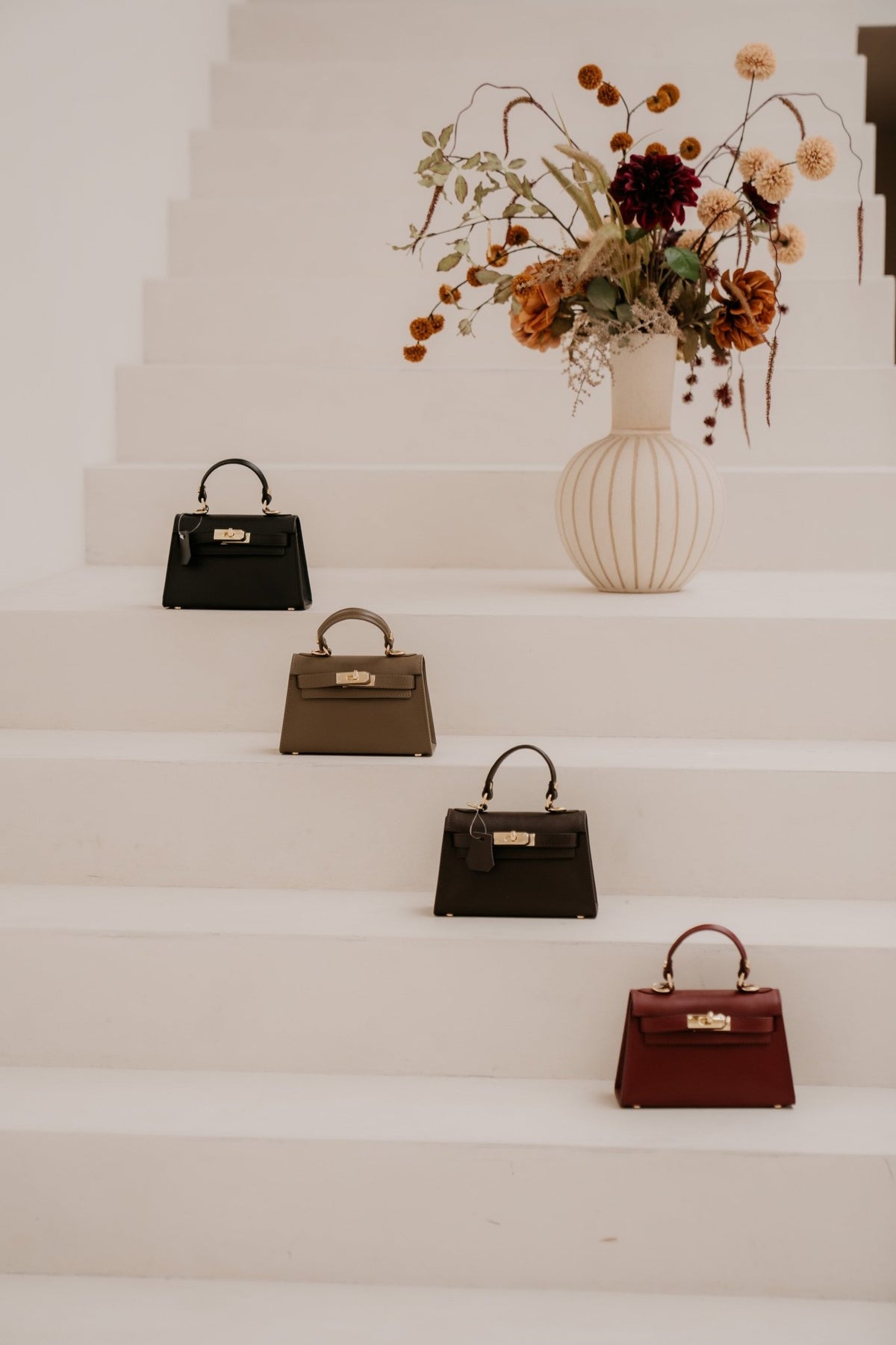 Tas Grace leer bordeaux - Bij Keesje - Bij Keesje - Tas