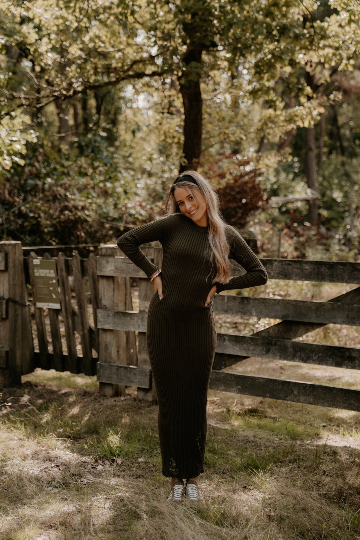 Theresa Bodycon Dress Armygreen - Bij Keesje - Bij Keesje The Label - Jurk