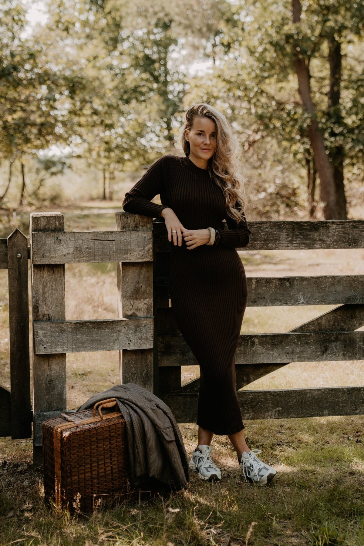 Theresa Bodycon Dress Brown - Bij Keesje - Bij Keesje The Label - Jurk