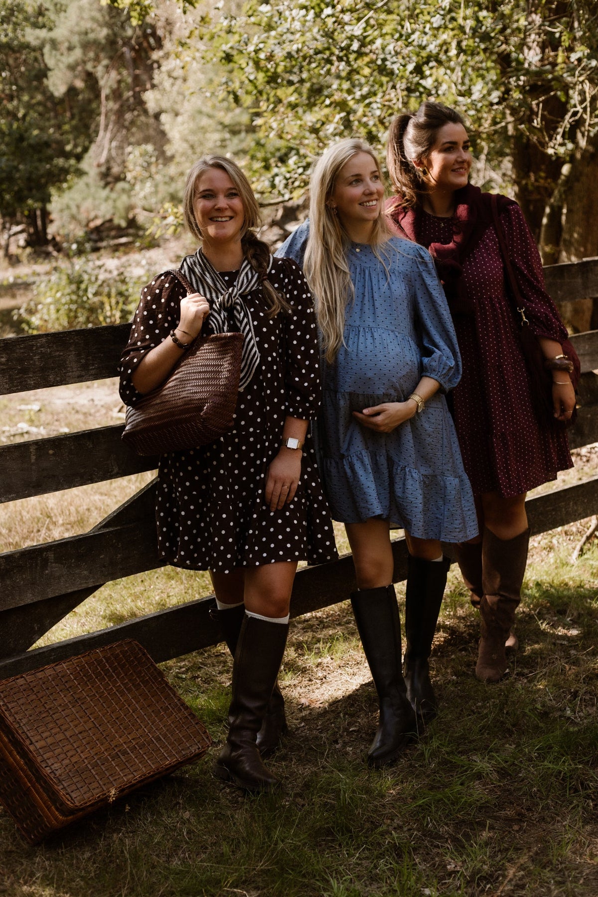 Veerle Dots Dress Blue - Bij Keesje - Bij Keesje The Label - Jurk
