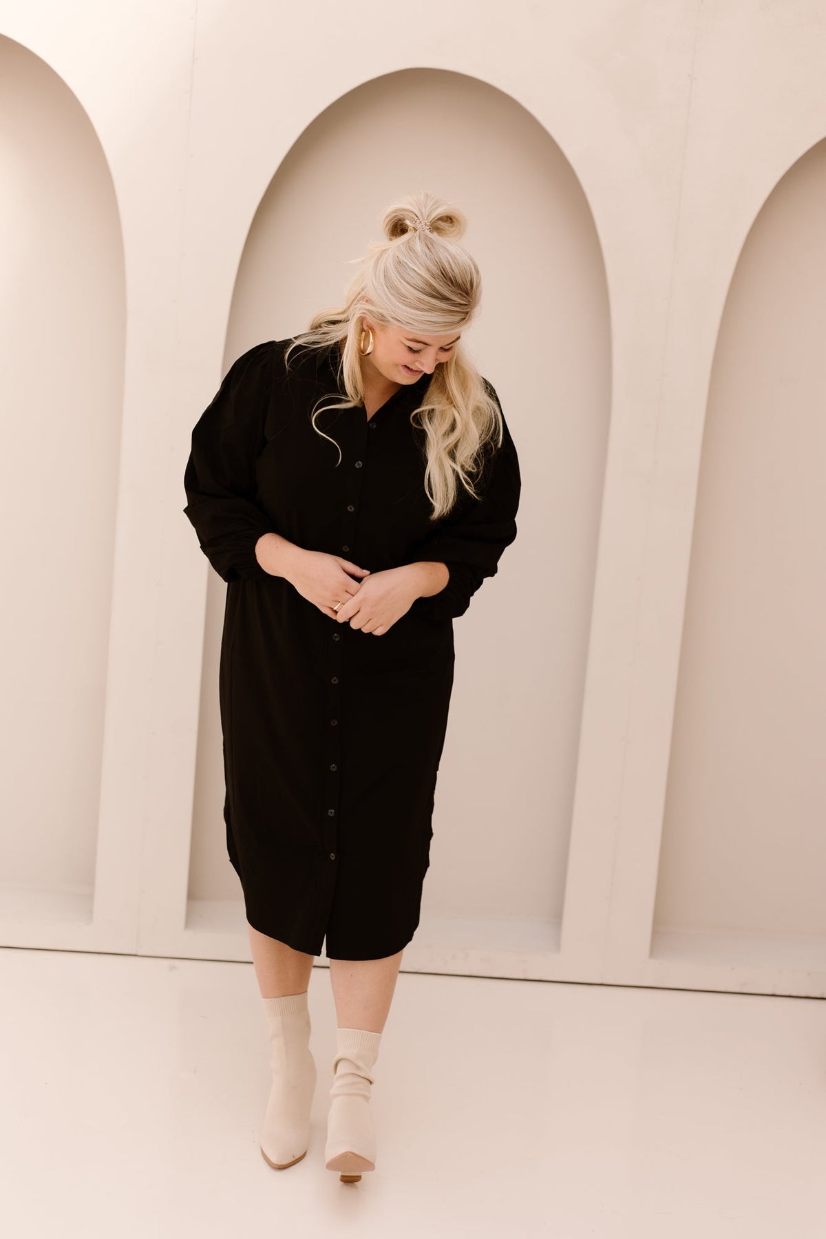 Yunia dress black - Bij Keesje - exxcellent - Jurk