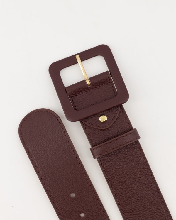 Riem Caroline leer bordeaux