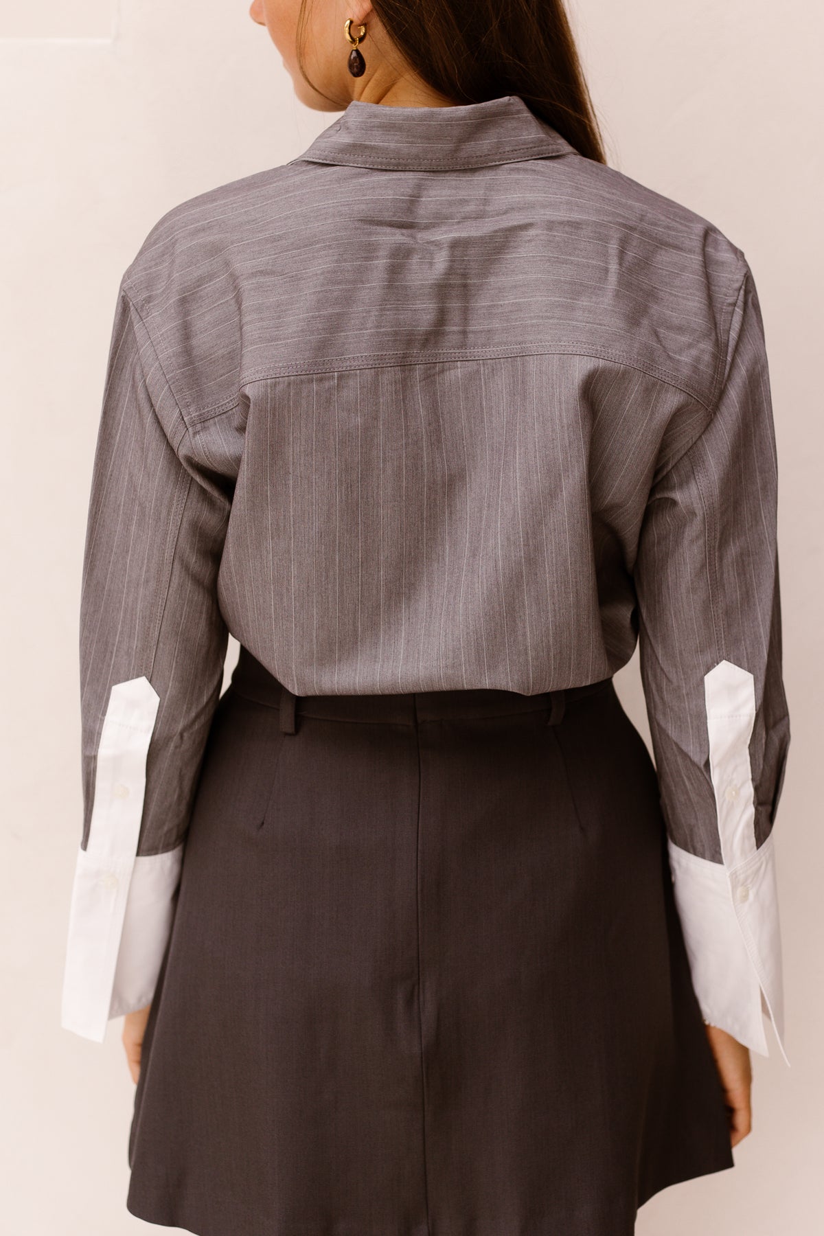 PennyCC Pin Shirt Mid Grey