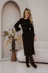 Los Angeles dress choco