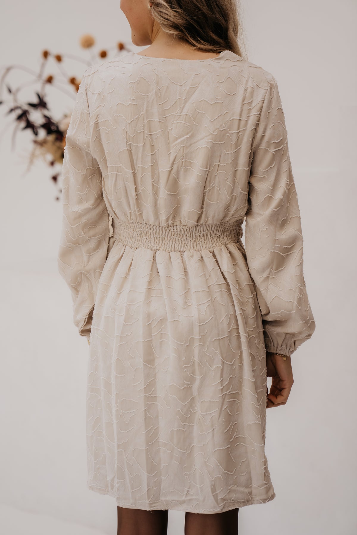 Cristel dress off white