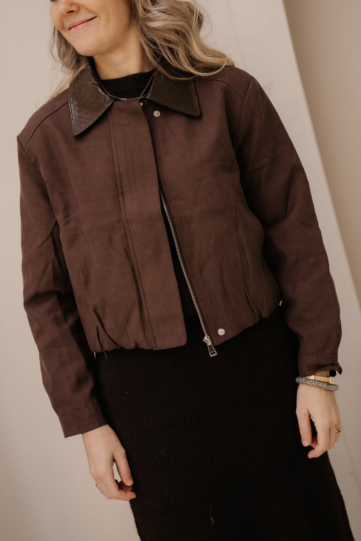 Agaath jacket brown - Bij Keesje - Bij Keesje - Jas