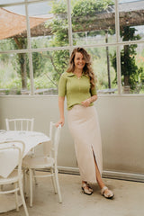 Agatha skirt beige