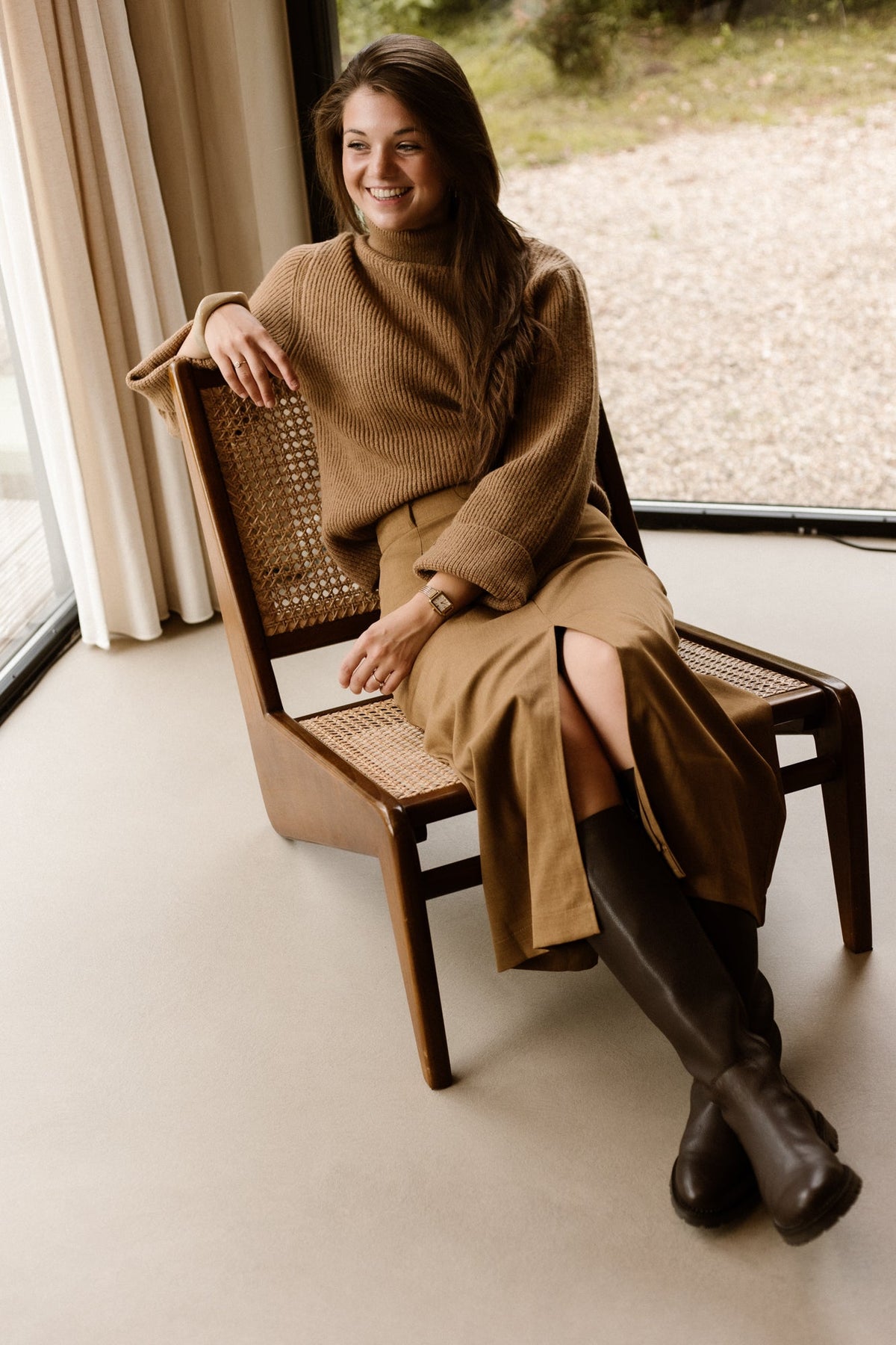 Agatha Skirt Camel - Bij Keesje - Bij Keesje The Label - Rok