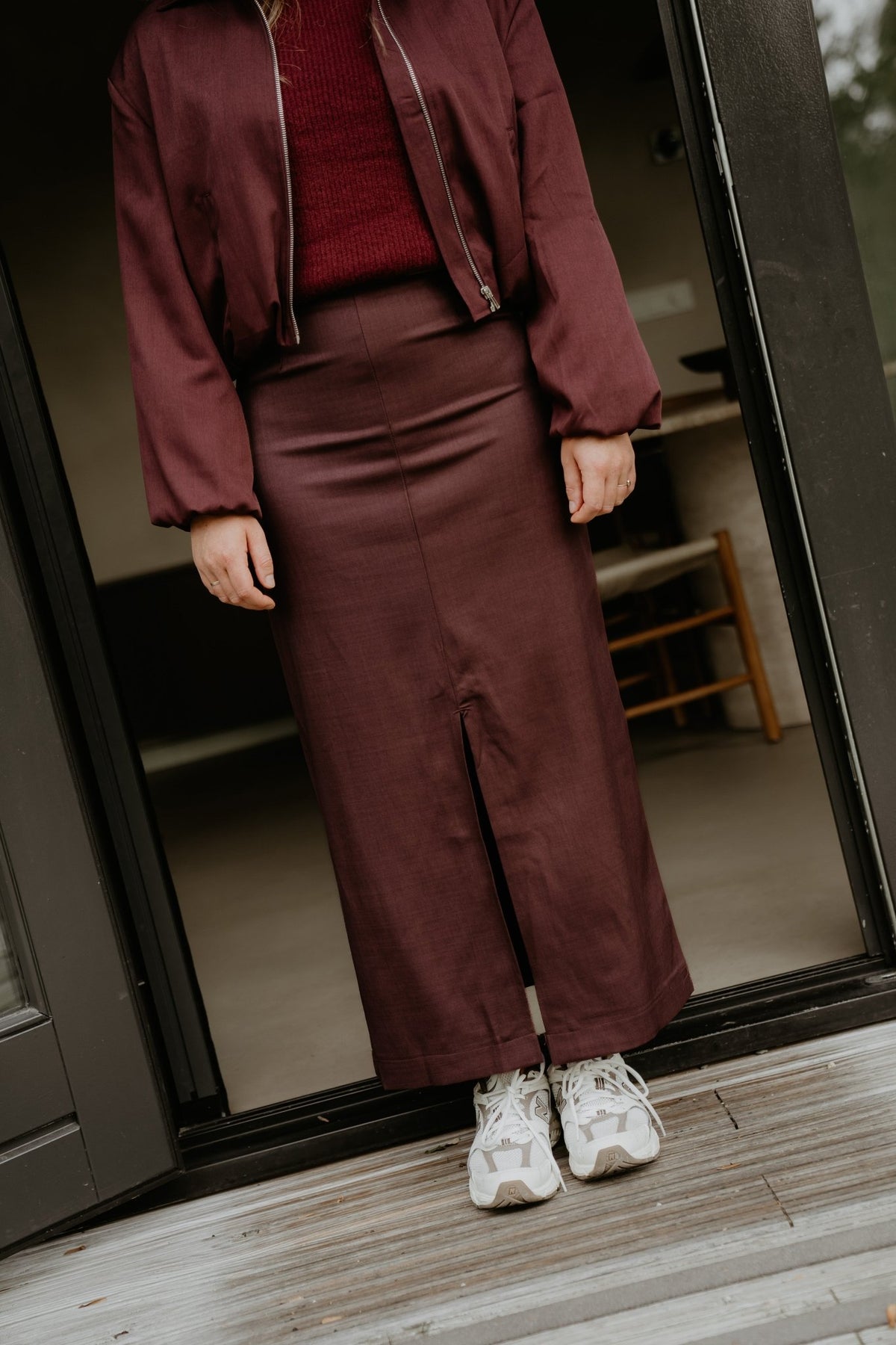 Agatha Skirt Plum - Bij Keesje - Bij Keesje The Label - Rok