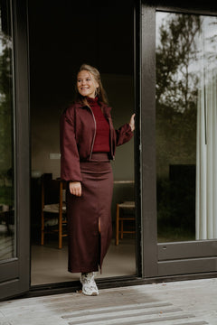 Agatha Skirt Plum - Bij Keesje - Bij Keesje The Label - Rok