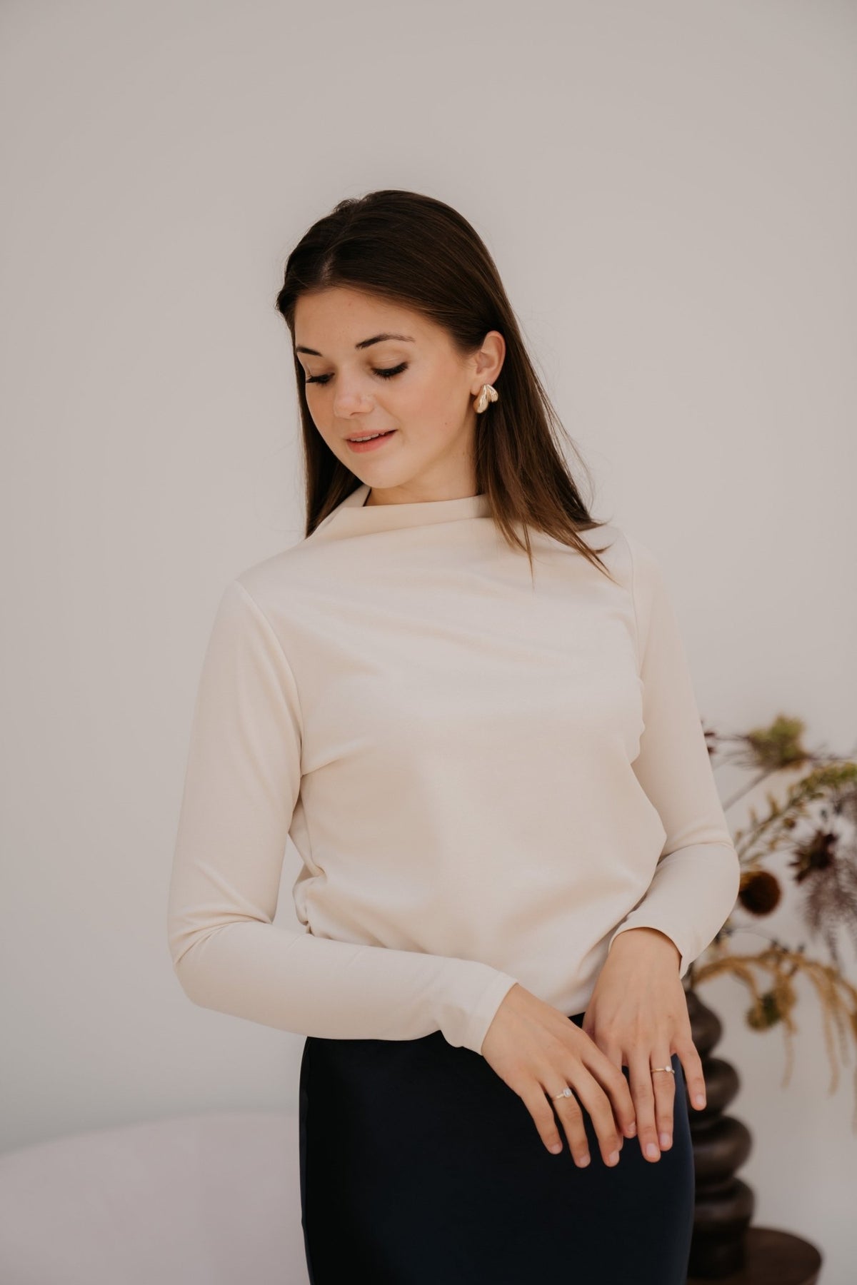 Althea Top Sand - Bij Keesje - G-maxx - Top