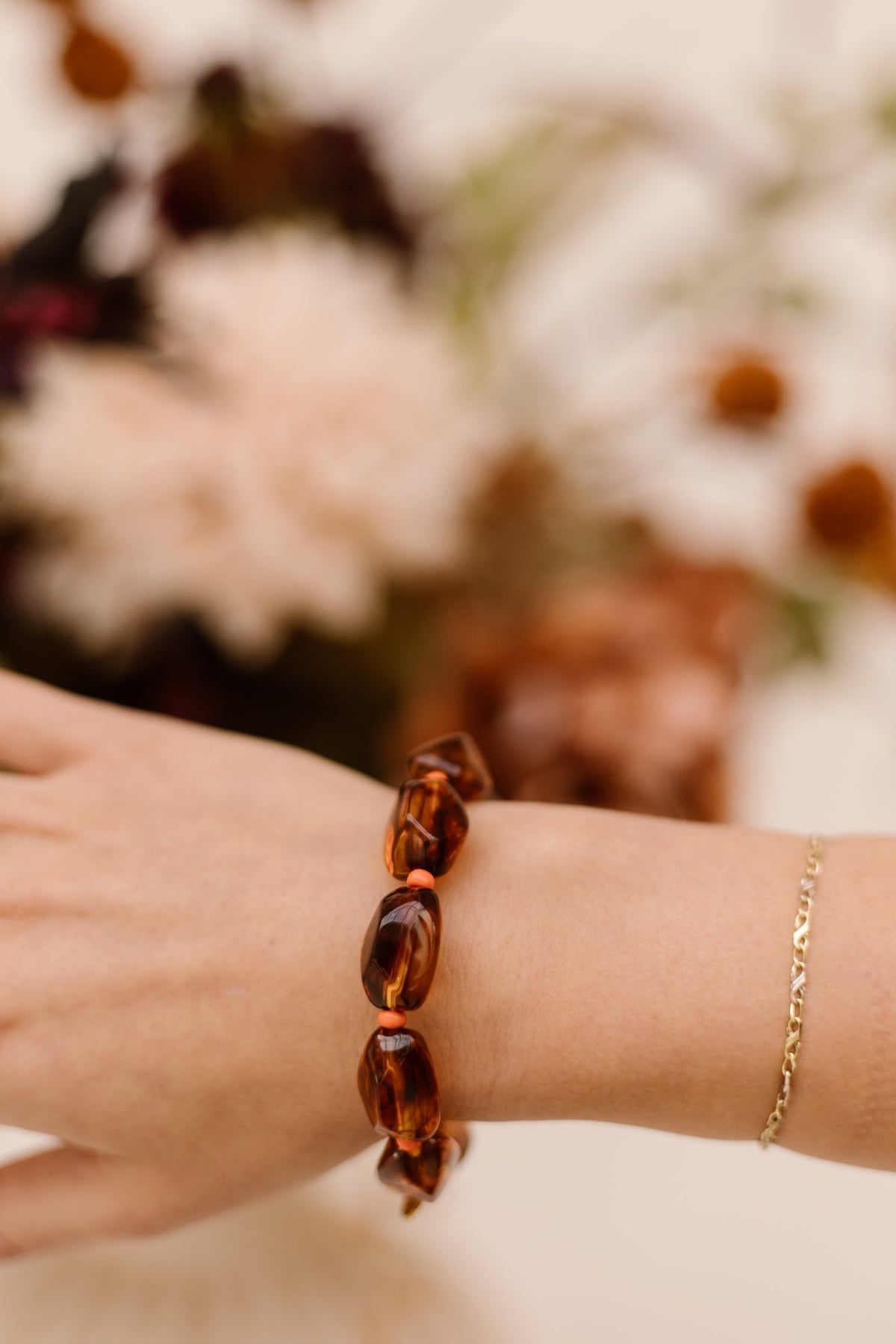 Armband Kralen Amber 297467 - Bij Keesje - Bij Keesje - Armband