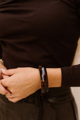 Armband Luipaard Bruin 297358 - Bij Keesje - Bij Keesje - Armband