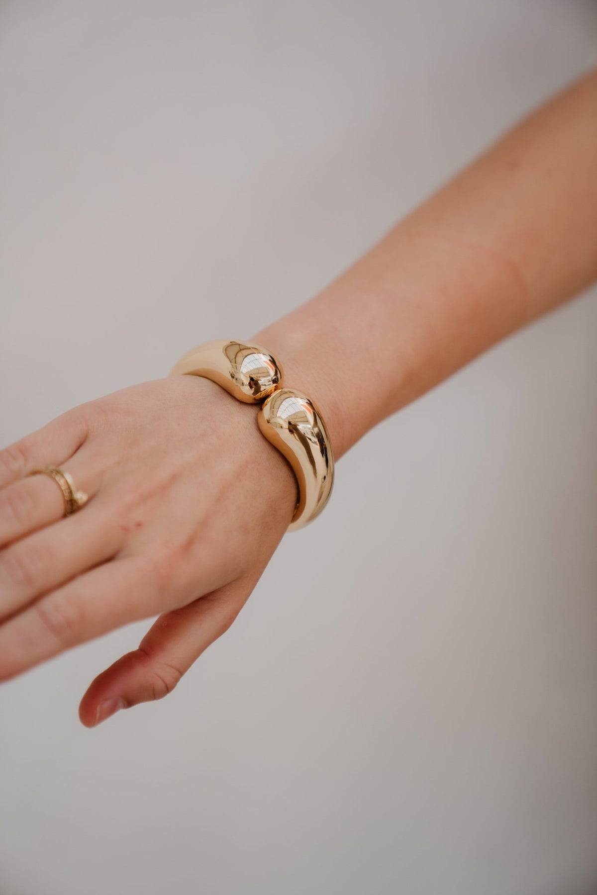 Bangle Dubble Curve - Bij Keesje - Bij Keesje - Armband
