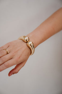Bangle Dubble Curve - Bij Keesje - Bij Keesje - Armband
