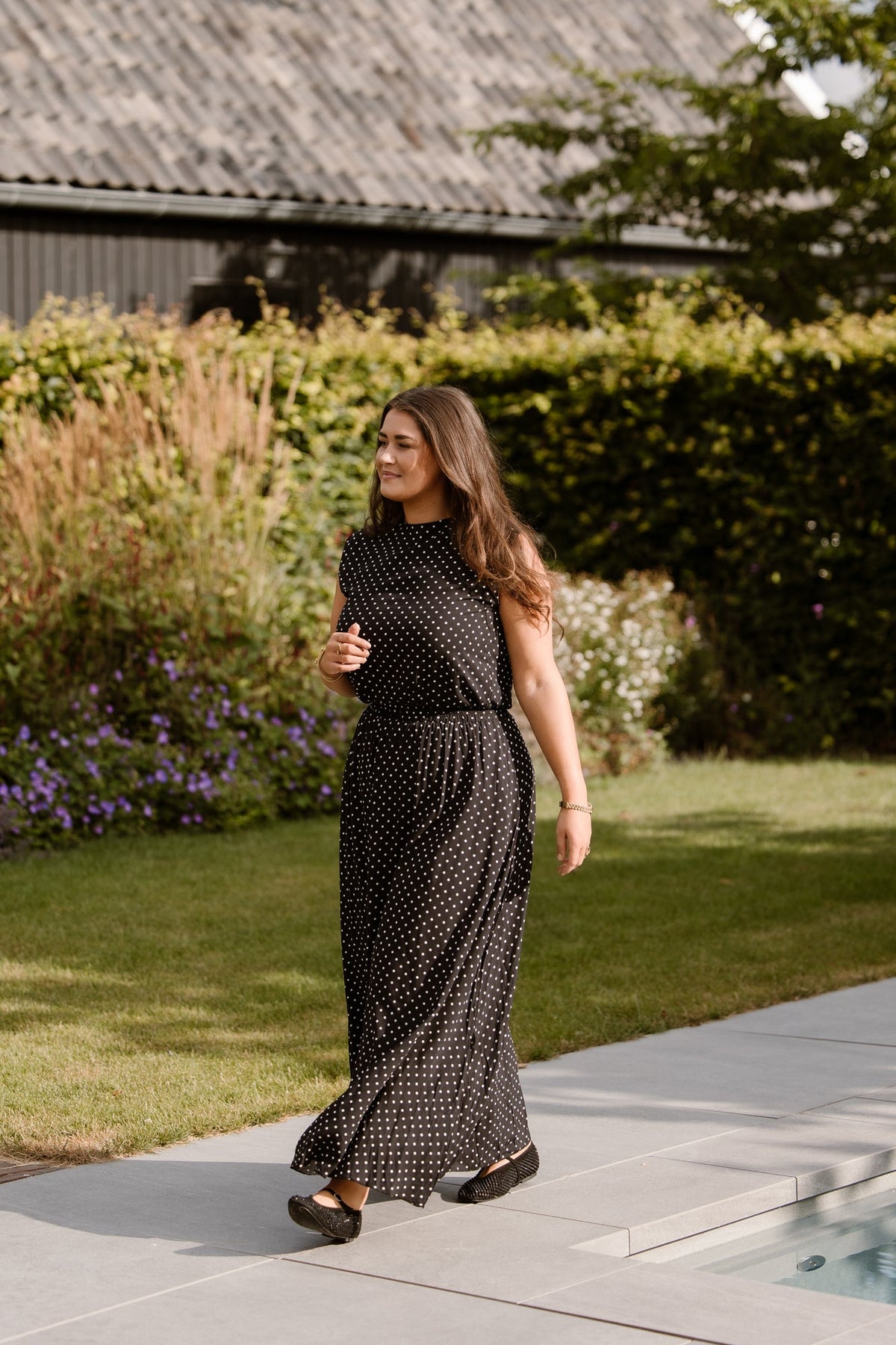 Berna top dots zwart - Bij Keesje - Bij Keesje - Top