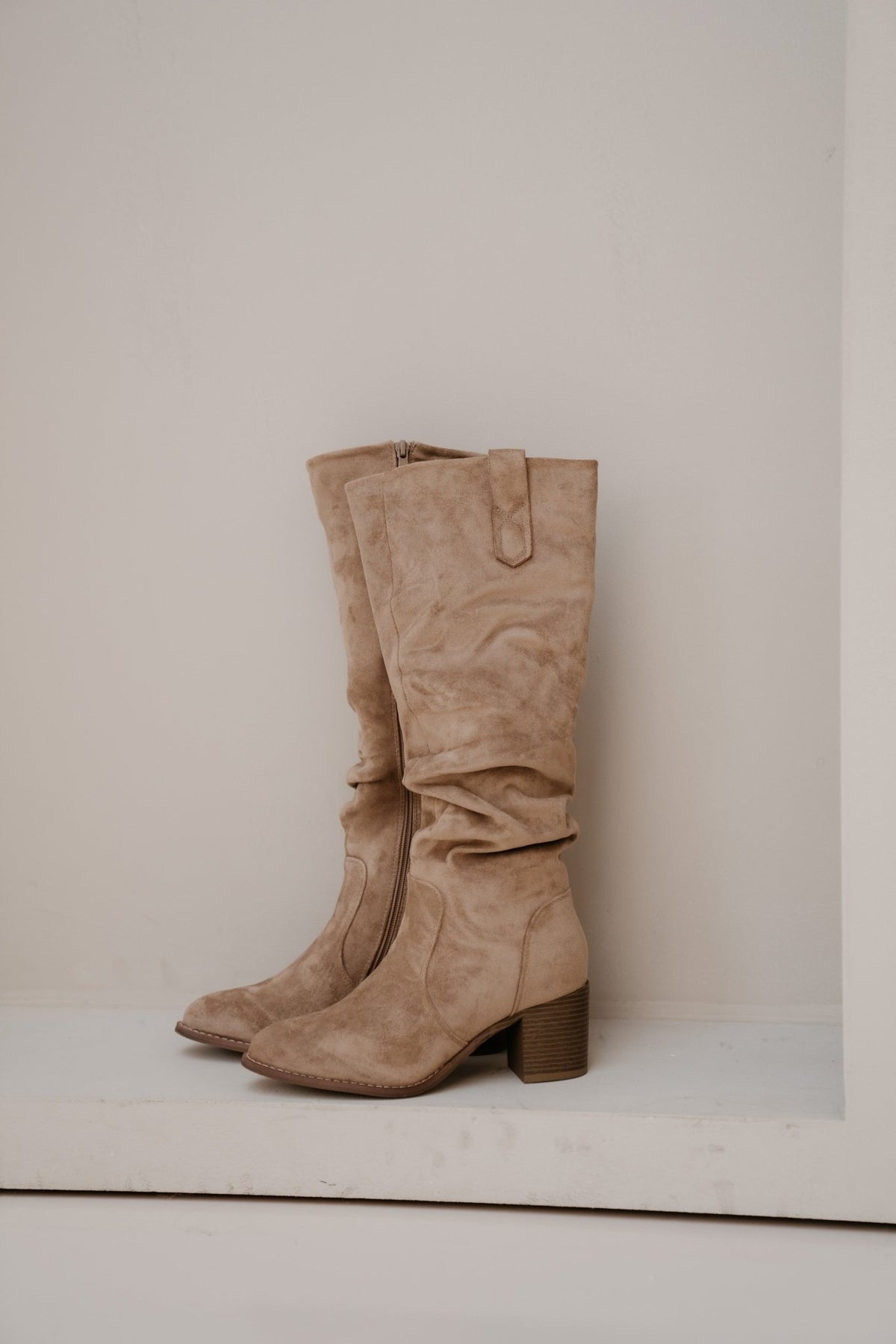 Bologna Haklaars suede khaki 920 - Bij Keesje - Bij Keesje -