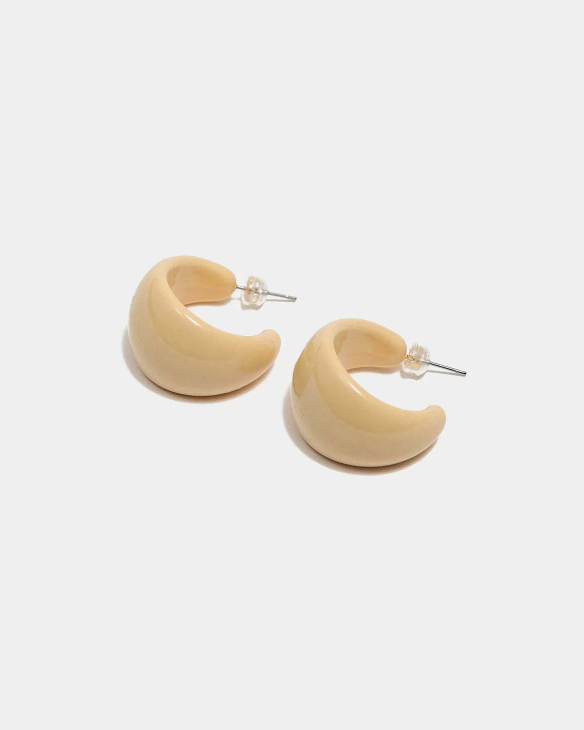 BOW19 Earring Noella light yellow - Bij Keesje - BOW19 - 