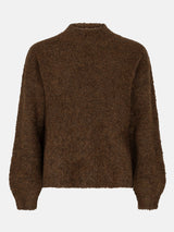 Brielle knitted sweater Coffee Brown