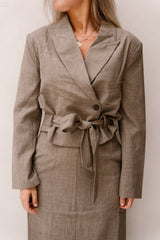 Brooklynn Blazer Light Coffee