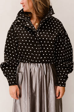 Callisa Dot Jacket Black - Bij Keesje - Neo Noir - jas