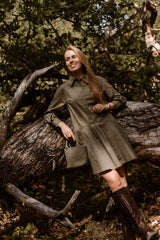 Cato Dress Armygreen