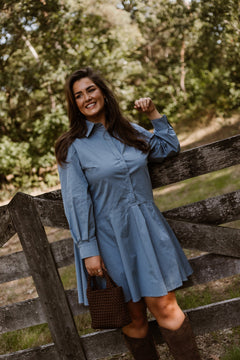 Cato Dress Iceblue - Bij Keesje - Bij Keesje The Label - Jurk