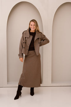 Cato skirt ruit - Bij Keesje - Bij Keesje - rok