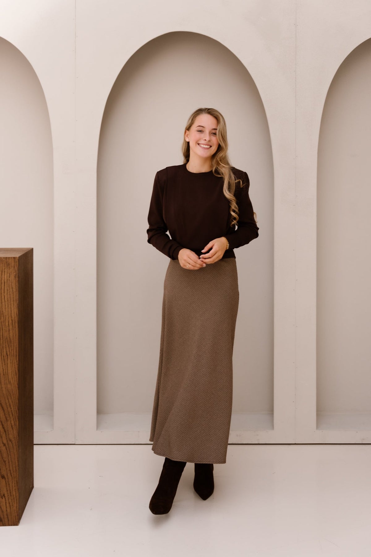 Cato skirt ruit - Bij Keesje - Bij Keesje - rok