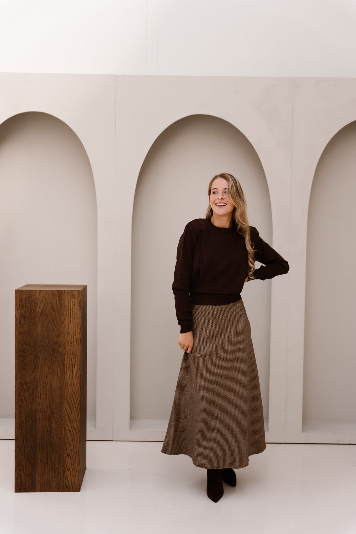 Cato skirt ruit - Bij Keesje - Bij Keesje - rok