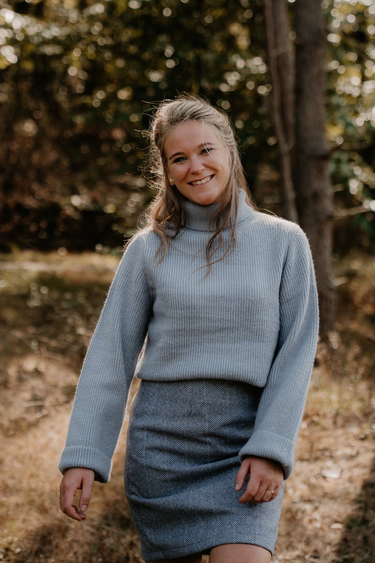 Claire Coltrui Iceblue - Bij Keesje - Bij Keesje The Label - Trui