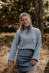 Claire turtleneck gray