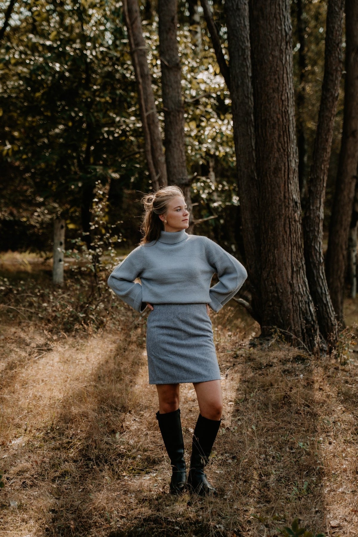Claire Coltrui Iceblue - Bij Keesje - Bij Keesje The Label - Trui