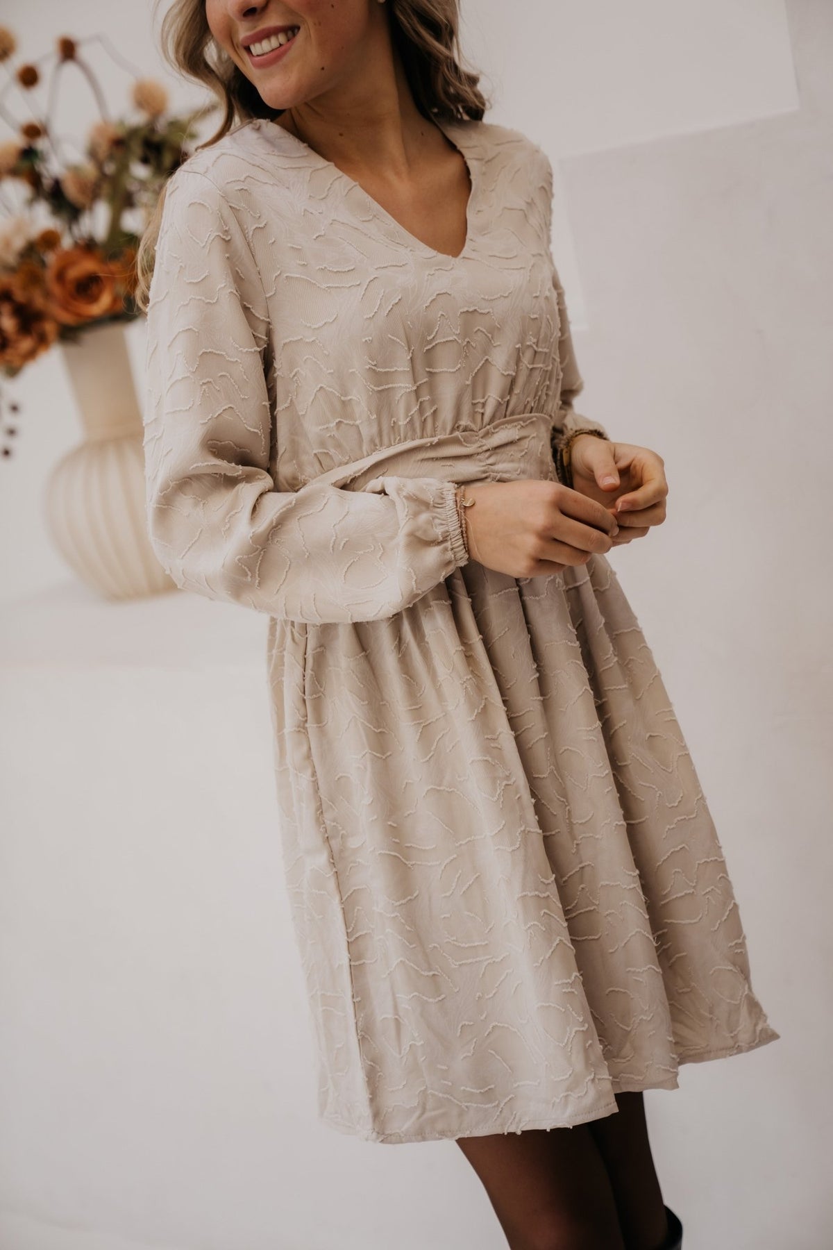 Cristel dress off white - Bij Keesje - Bij Keesje - Jurk