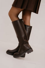 Cyprus Zip boot Darkbrown - Bij Keesje - Bij Keesje - Schoenen