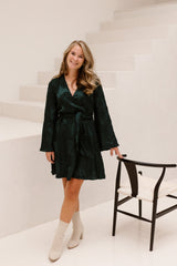 Danina Dress Teal Green