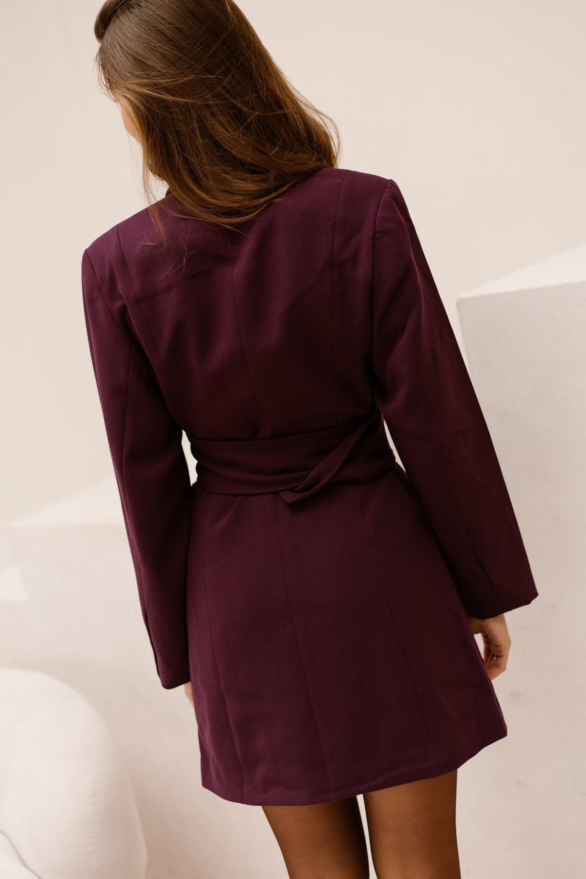 Dilaria Dress Dark Cherry - Bij Keesje - Freebird - Jurk