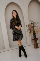 Dress Little Diamond Print 14514