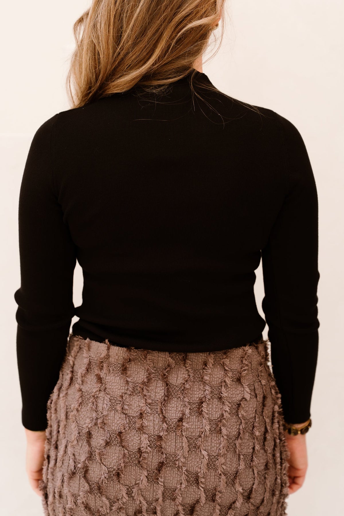 Elena Long Sleeve Black - Bij Keesje - Bij Keesje - Top