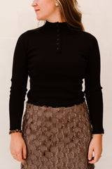 Elena Long Sleeve Black