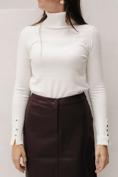 Eliana Col Off White - Bij Keesje - Bij Keesje - Trui