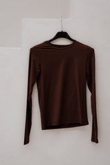 Elissa Longsleeve Brown - Bij Keesje - Bij Keesje - shirt